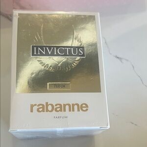 Paco Rabanne Invictus Parfum Gold and White Box